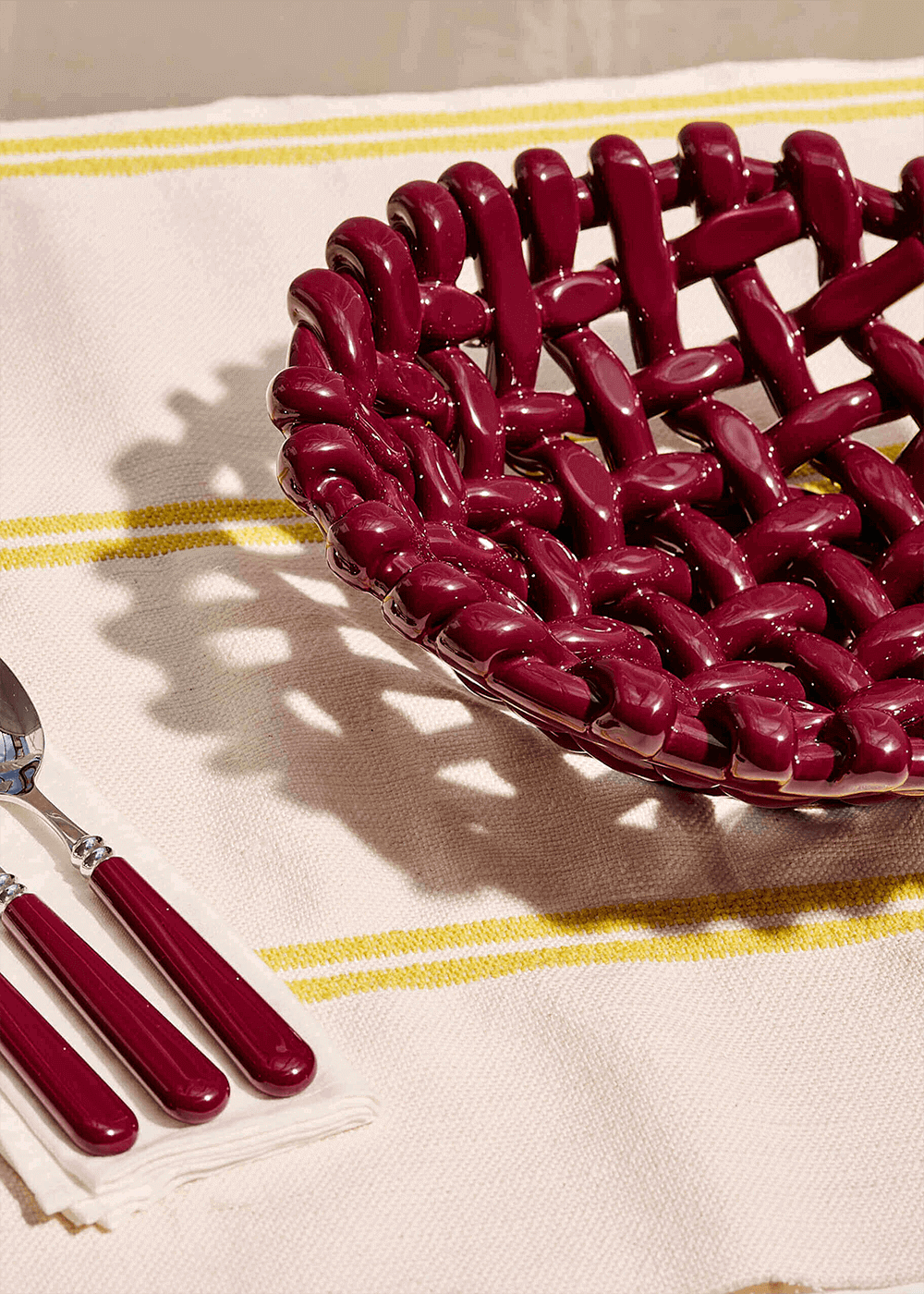 Late_Afternoon_Burgundy_Basketweave_Bowl_and_utlery