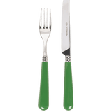Late Afternoon Green Knife and Fork Set