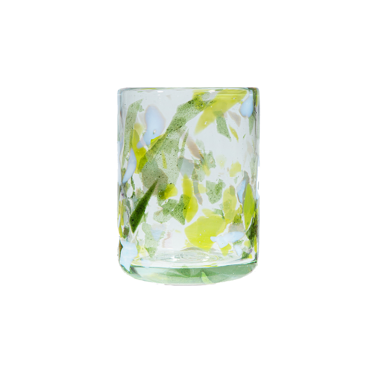 Late Afternoon Green Jardin Glass Tumbler