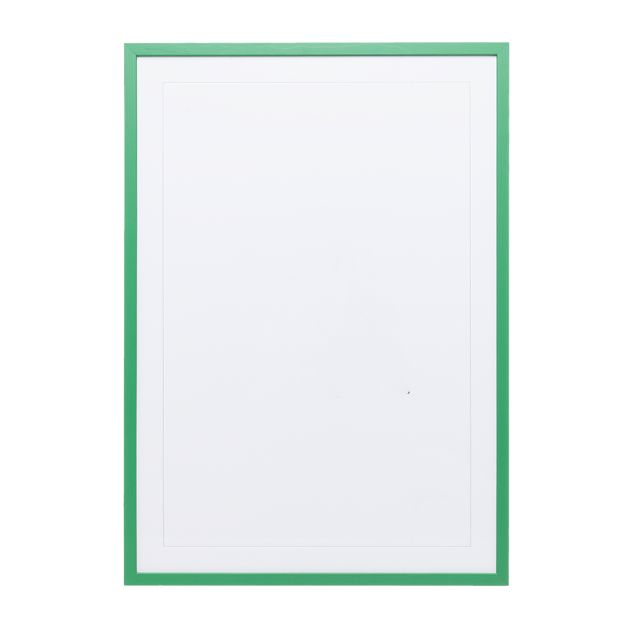 Emerald Green Wood Picture Frame