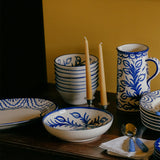 Blue Vina Large Bowl