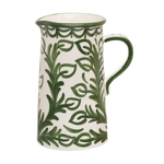 Late Afternoon Large Green Vina Jug
