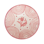 Late Afternoon Large Pink Serving Bowl