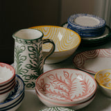 Flor Very Large Yellow Serving Bowl