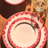 LateAfternoon_Pink Scallop Dinner Plate Set