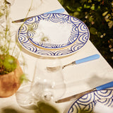 Late Afternoon Blue Tabla Dinner plate