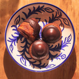 Late Afternoon Large Blue Vina Serving Bowl