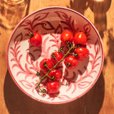 Late Afternoon Large Pink Vina Serving Bowl
