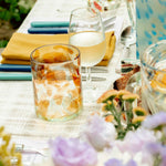 Late Afternoon Brown Oro Glass Tumbler