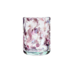 Late Afternoon Pink Morada Glass Tumbler