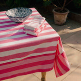 Punch Pink Stripe Napkins (Set of 2)