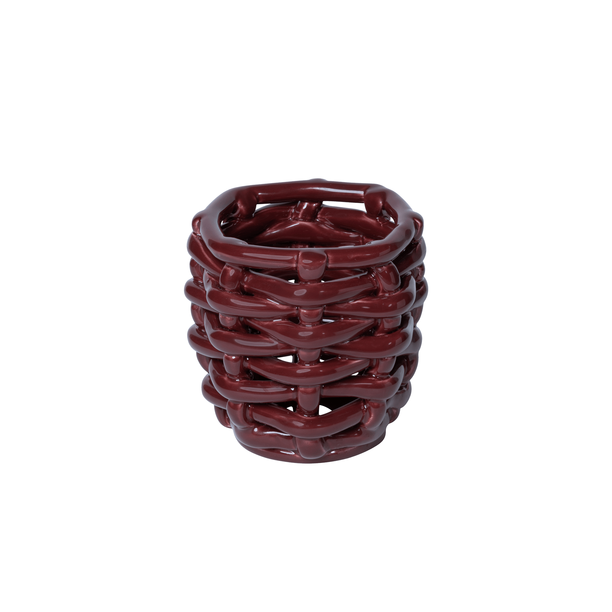 LateAfternoon_Small_Burgundy_Basketweave_Planter