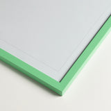 Arsenic Green Wood Picture Frame