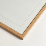 Classic Oak Wood Picture Frame
