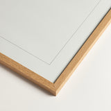 Classic Oak Wood Picture Frame