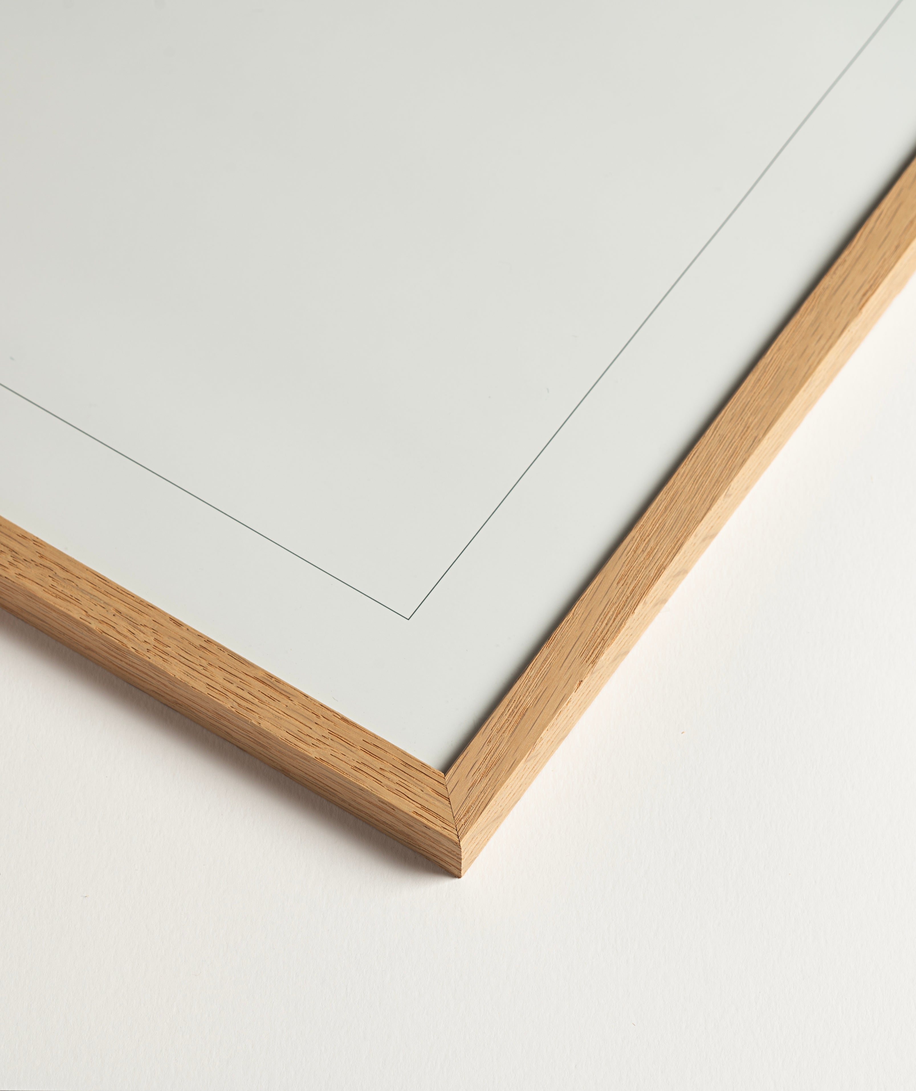Classic Oak Wood Picture Frame