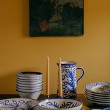 Large Blue Vina Platter