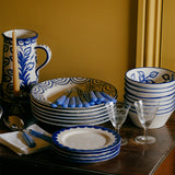 Blue Scallop Side Plate