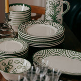 Green Tabla Dinner Plate