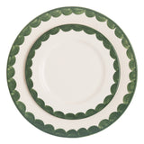 Green Scallop Side Plate