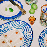 Large Blue Platter