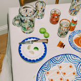 Blue Scallop Side Plate
