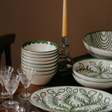 Large Green Vina Platter