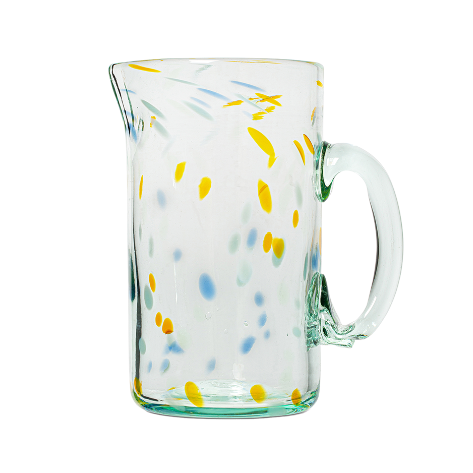 Late Afternoon Alegria Glass Jug