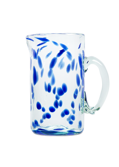 Late Afternoon Azul Blue Glass Jug