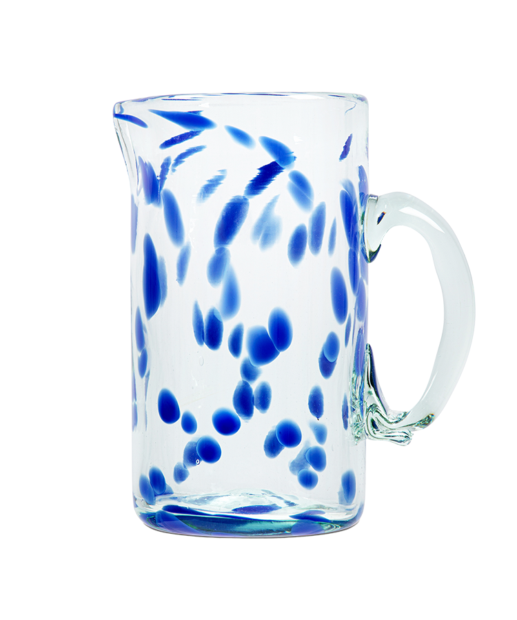 Late Afternoon Azul Blue Glass Jug