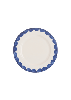 Late Afternoon Blue Scallop Side Plate