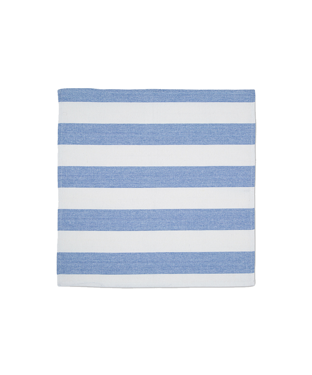 Cornflower Blue Stripe Napkins (Set of 2)