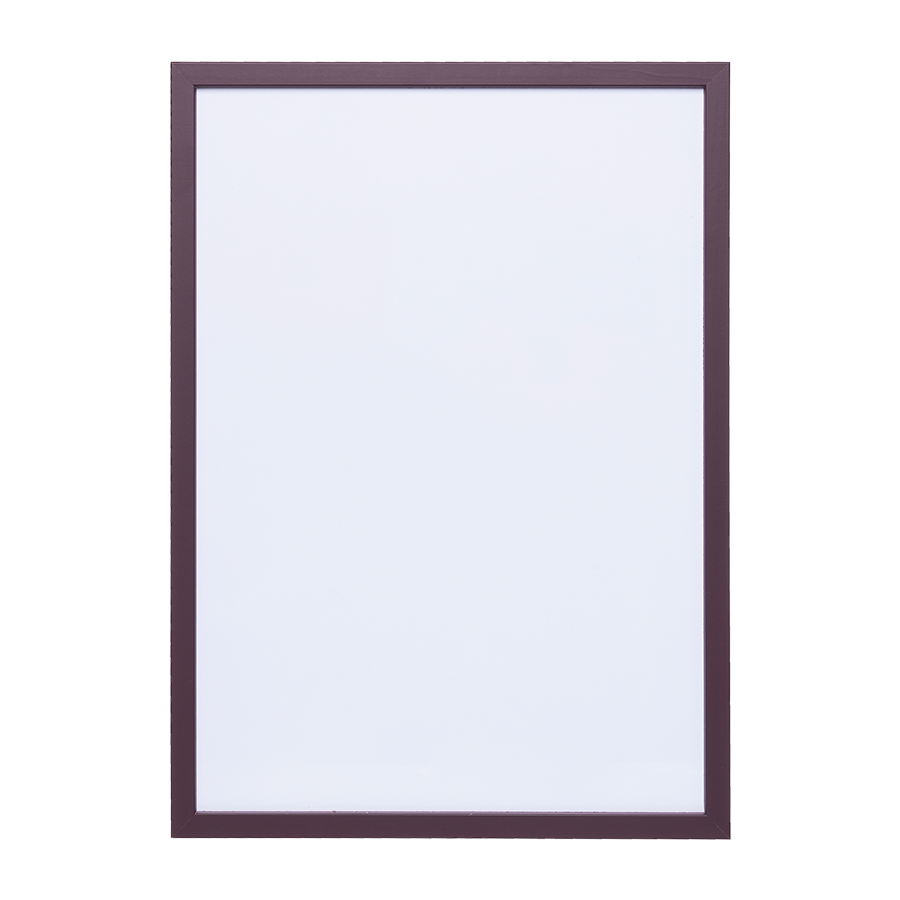 Burgundy Wood Picture Frame