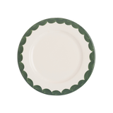 Late Afternoon Green Scallop Side Plate