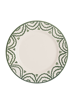 Late Afternoon Green Tabla Dinner Plate
