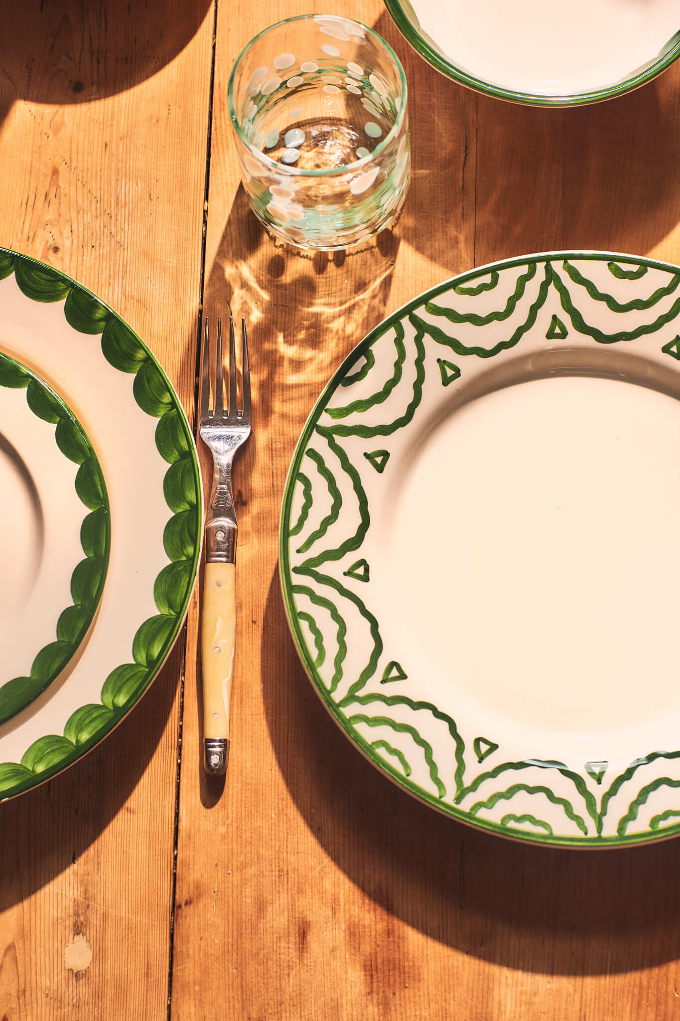 Green Tabla Dinner Plate