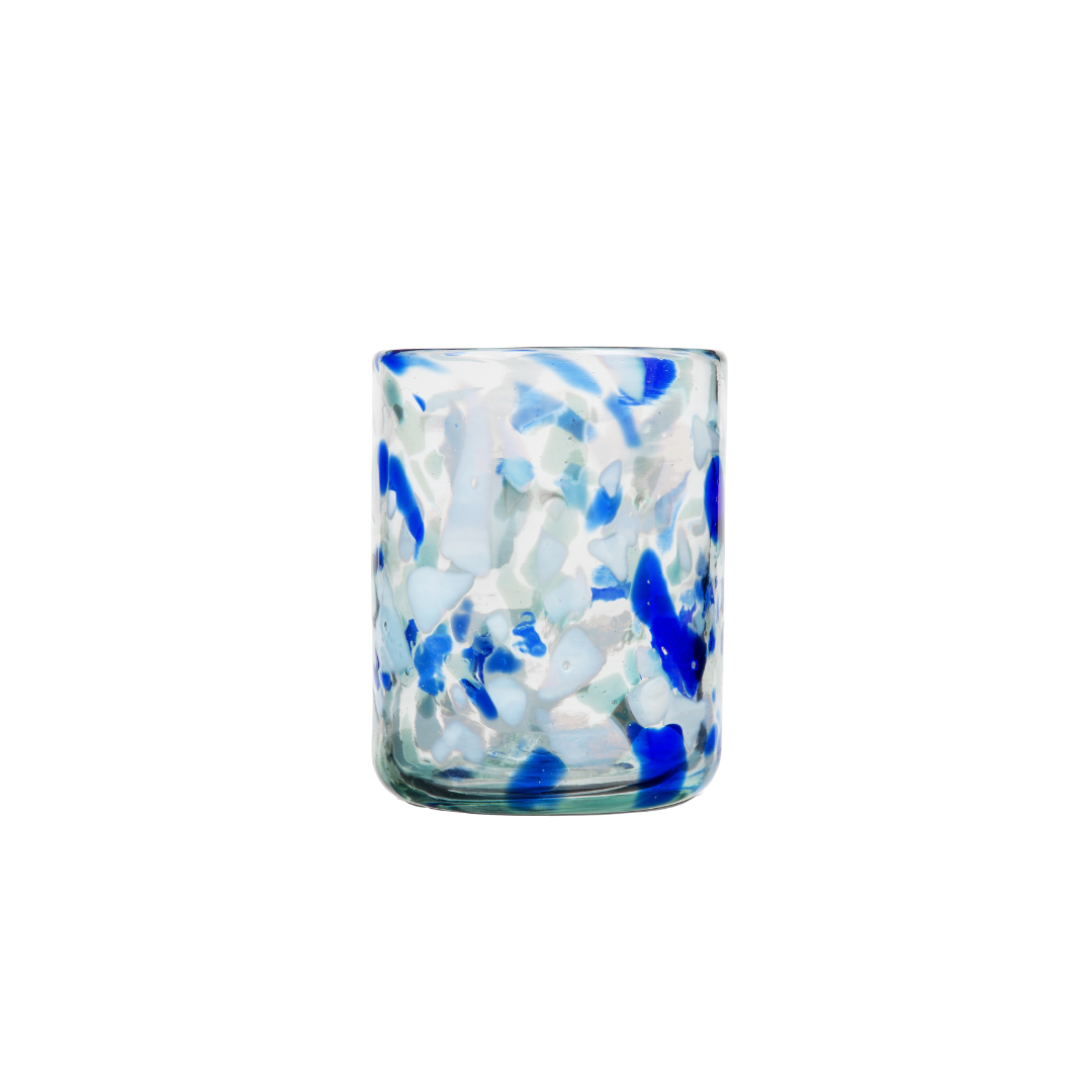 Hielo Blue Drinking Glass Tumbler