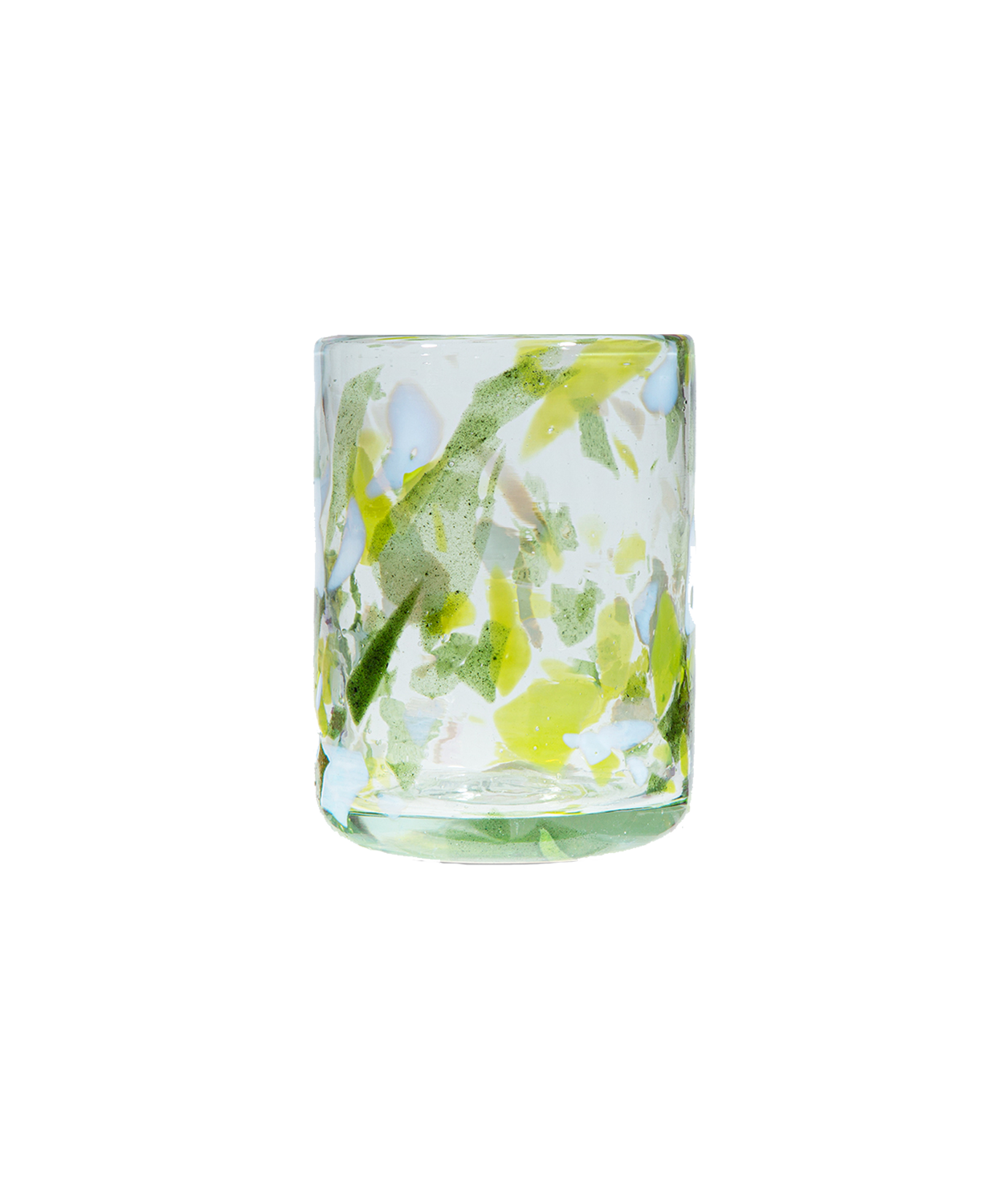 Late Afternoon Green Jardin Glass Tumbler