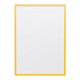 Naples Yellow Wood Picture Frame