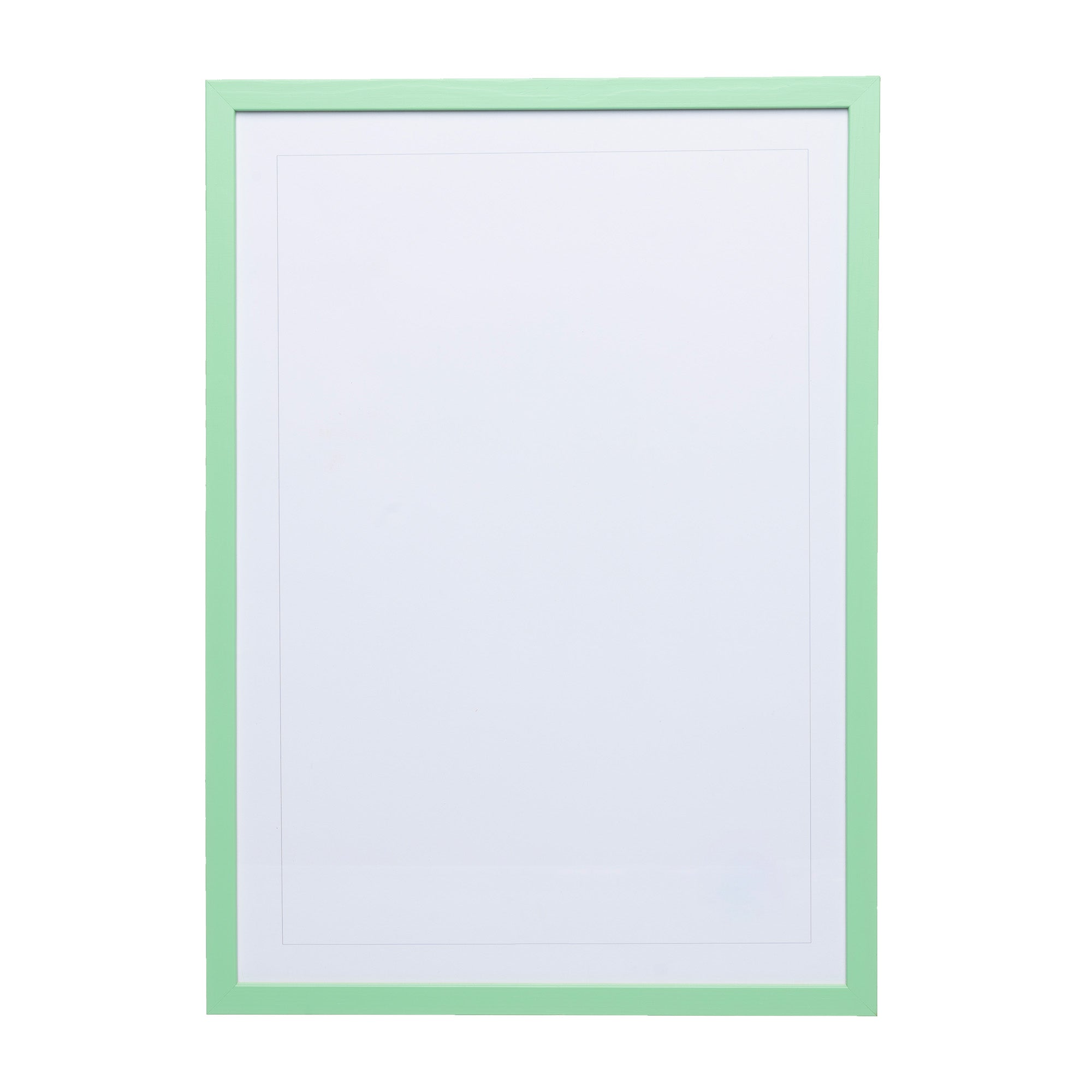 Arsenic Green Wood Picture Frame