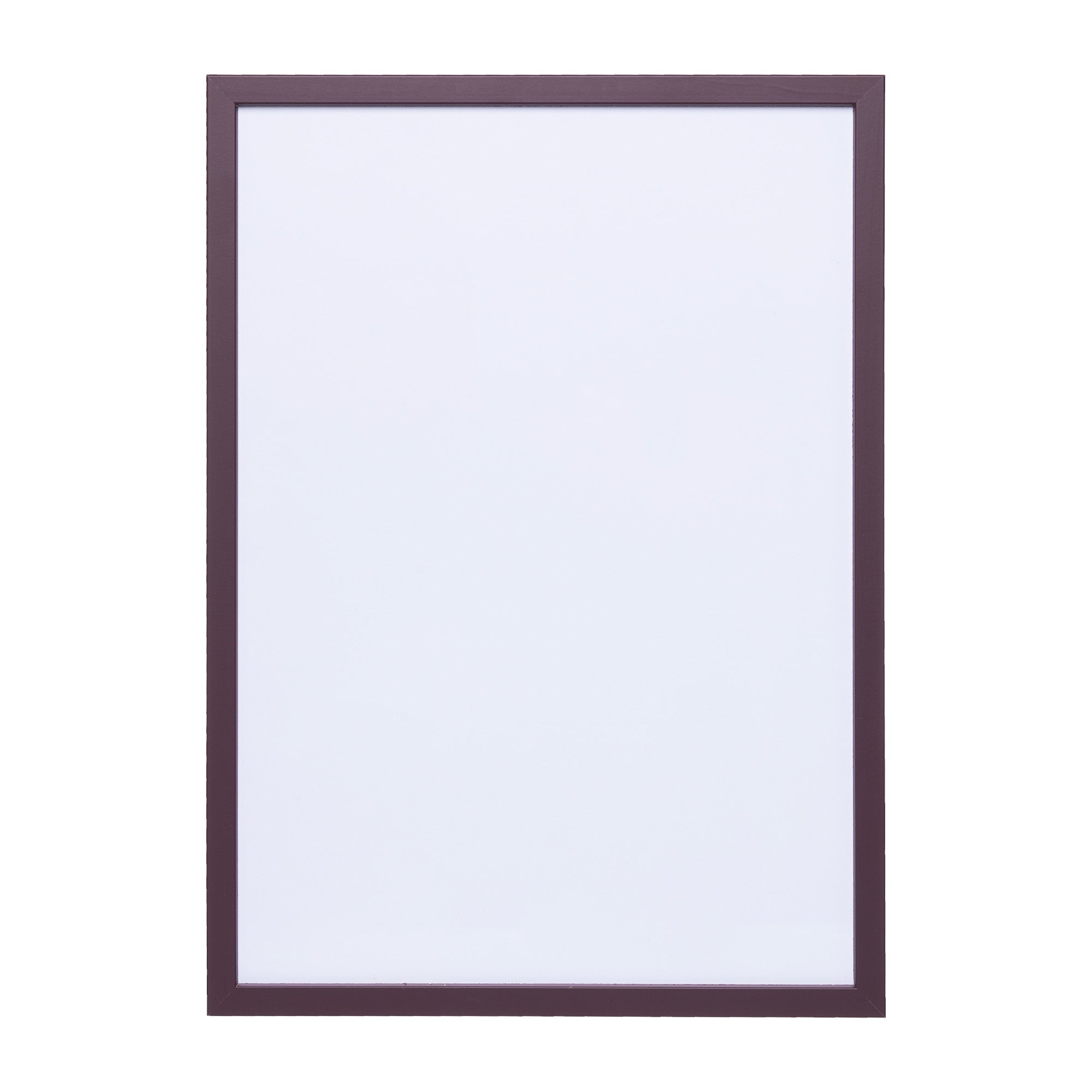 Burgundy Wood Picture Frame