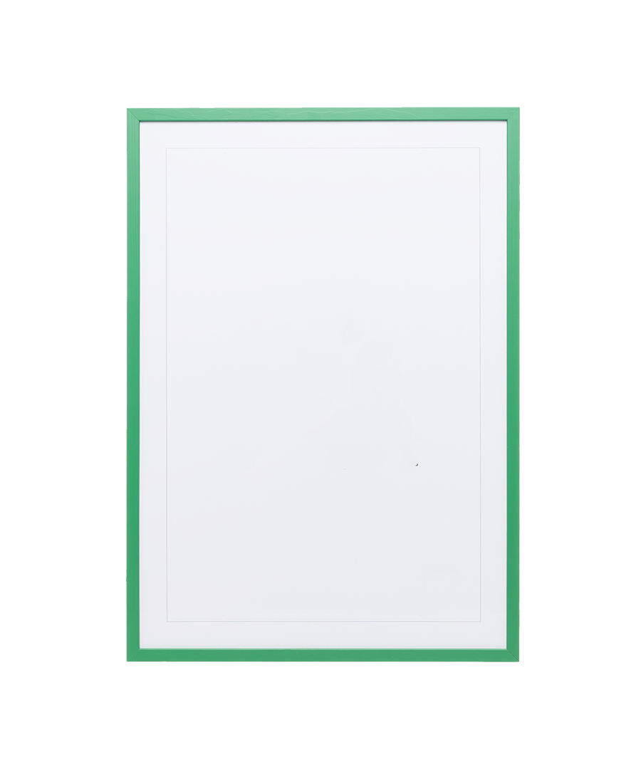 Emerald Green Wood Picture Frame