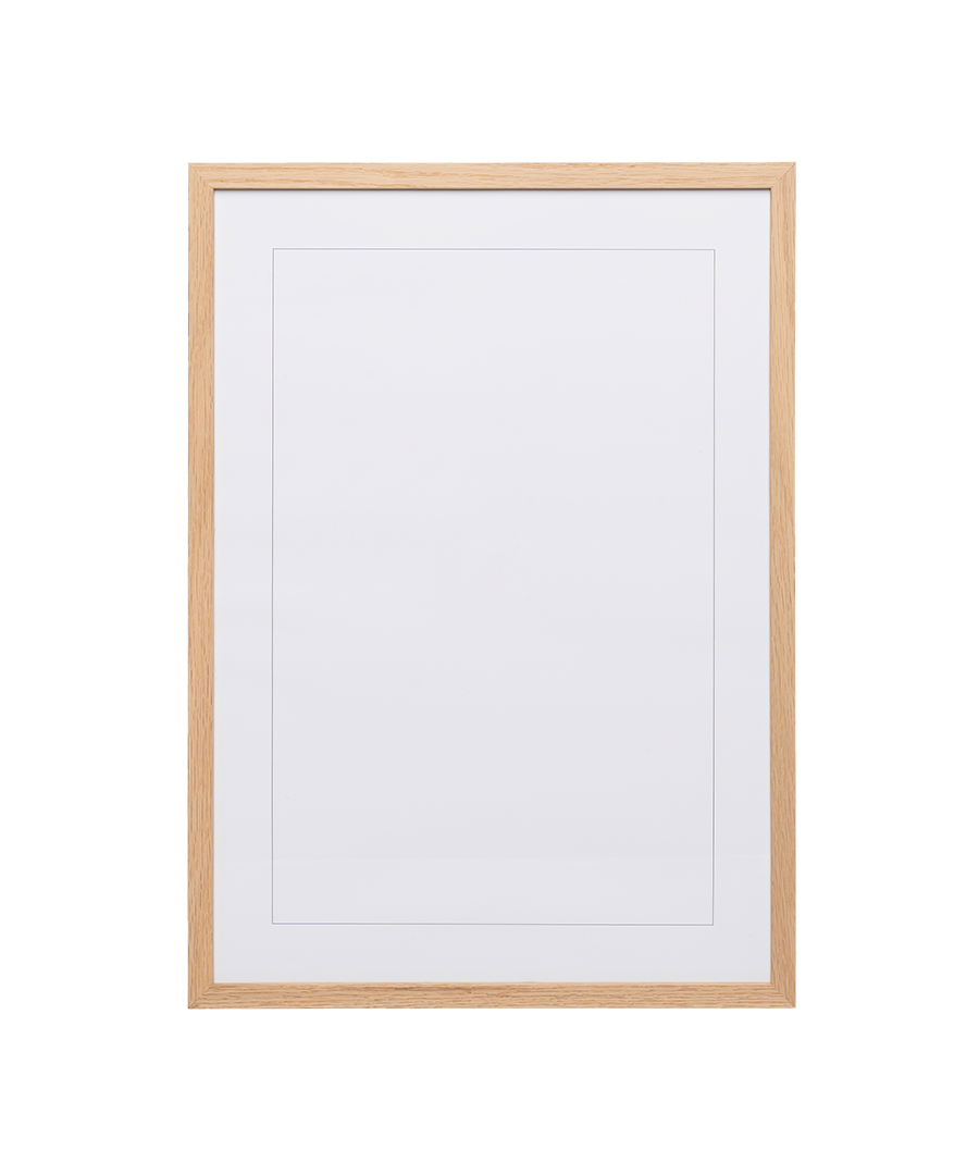 Classic Oak Wood Picture Frame
