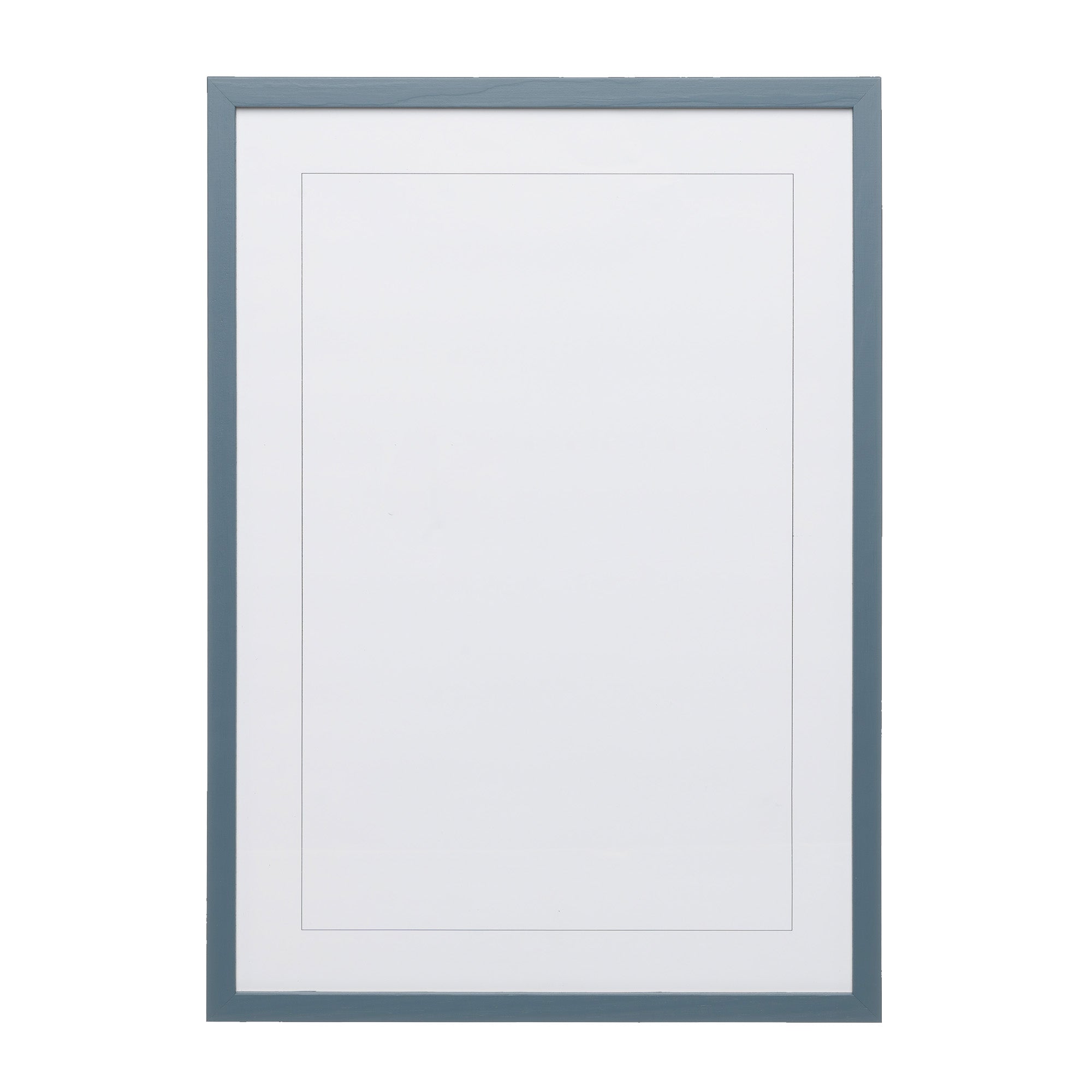 Petrol Blue Wood Picture Frame
