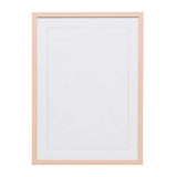 Plaster Pink Wood Picture Frame