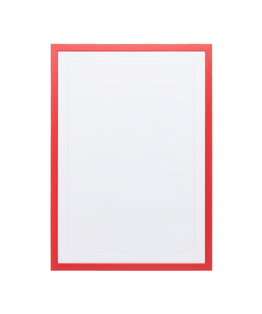 Venetian Red Wood Picture Frame