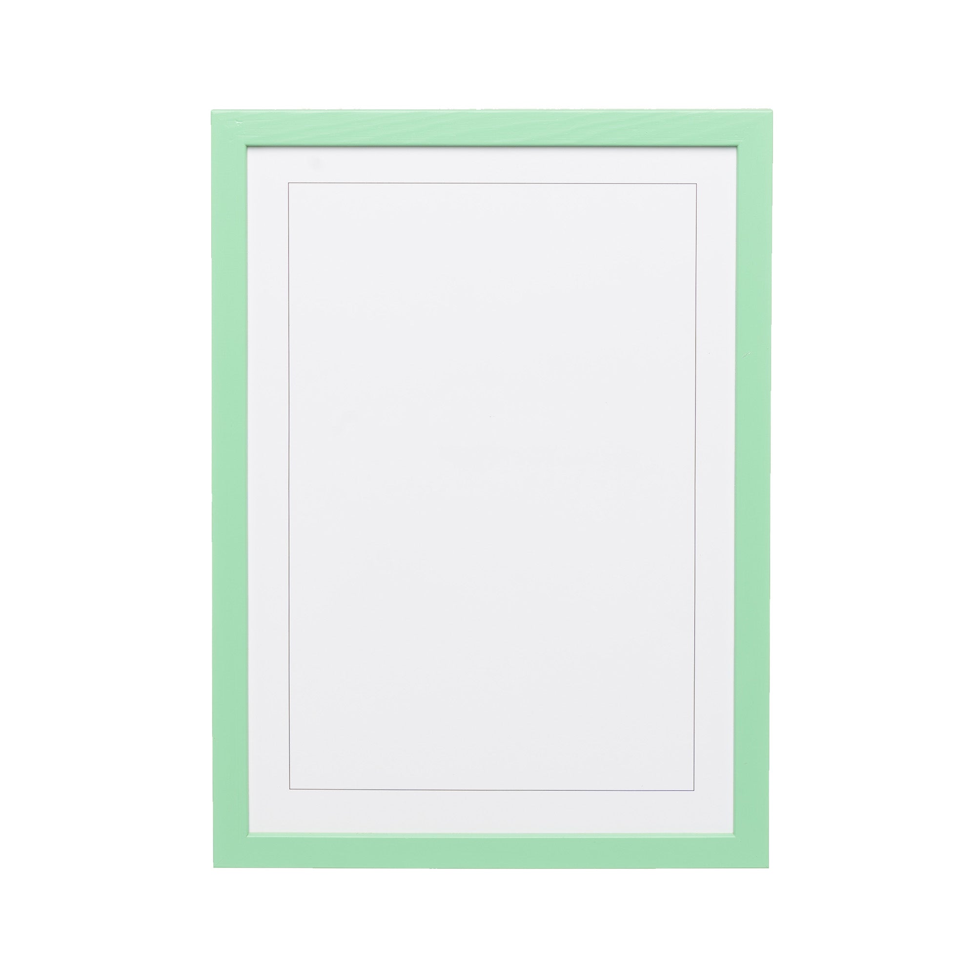 Arsenic Green Wood Picture Frame