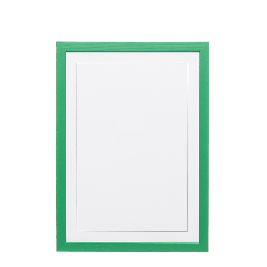 Emerald Green Wood Picture Frame
