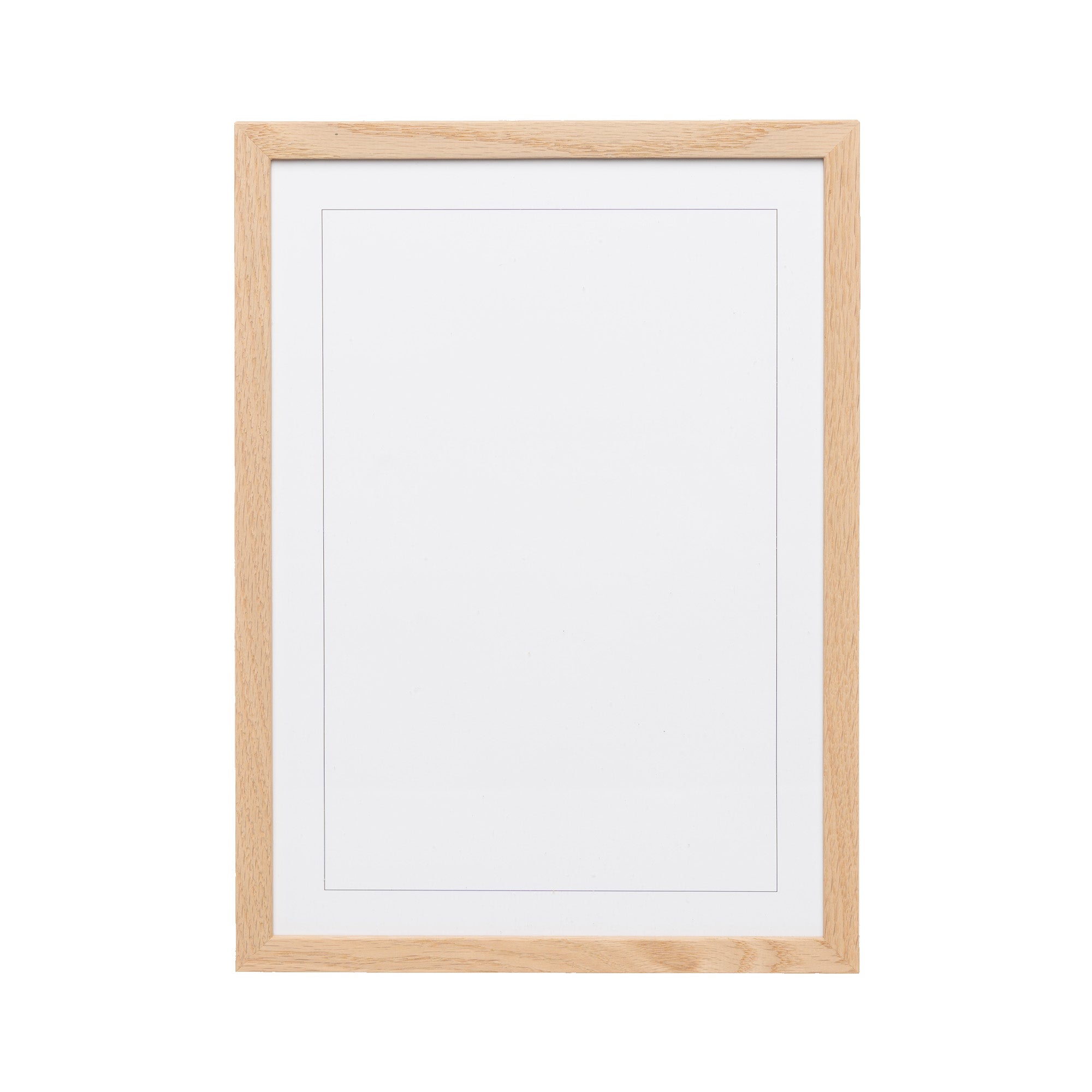 Classic Oak Wood Picture Frame