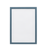 Petrol Blue Wood Picture Frame
